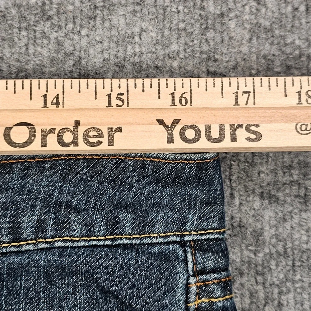 Lauren Jeans Co Ralph Lauren Stretch Kelly Bootcut Jeans Womens Size 10x32 Blue